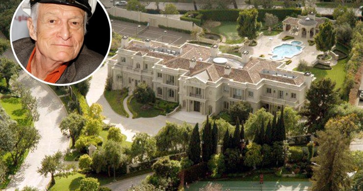 Muere el fundador del imperio Playboy en esta mansión que vendió hace un año