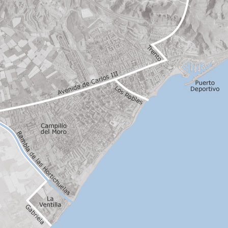 mapa de aguadulce almeria Mapa de Aguadulce, Roquetas de Mar — idealista