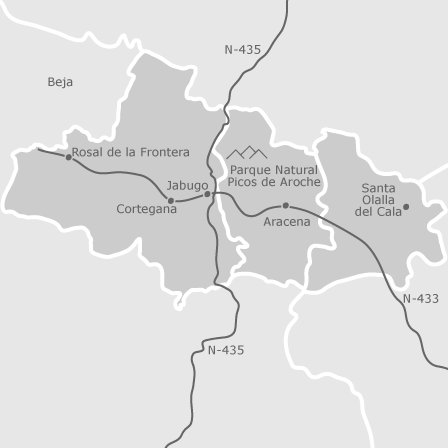 mapa sierra de huelva Mapa de Sierra, Huelva — idealista