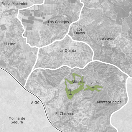 mapa molina de segura Mapa de Romeral, Molina de Segura — idealista